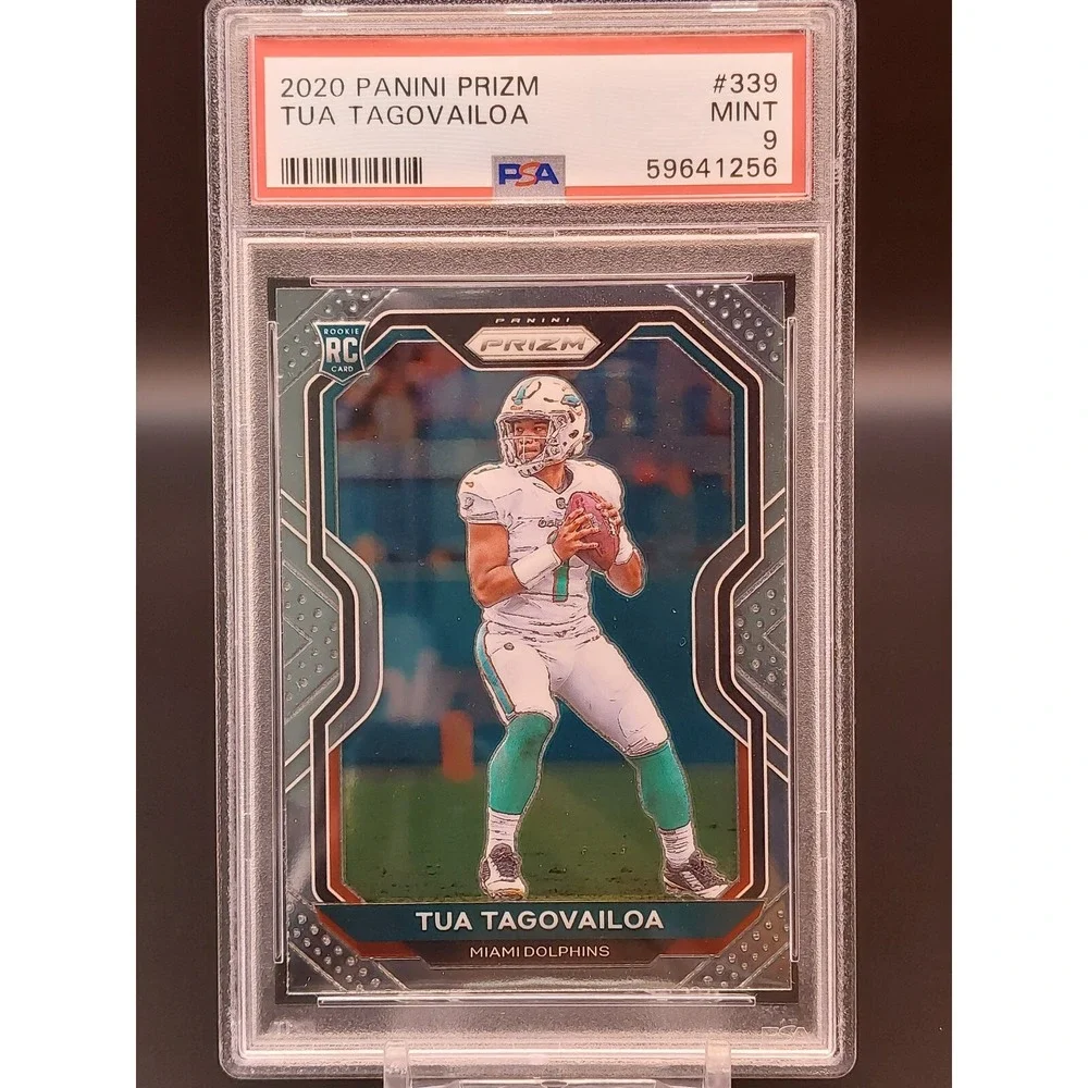 Tua Tagovailoa 2020 Panini Prizm Rookie #339 PSA 9 MINT Miami Dolphins